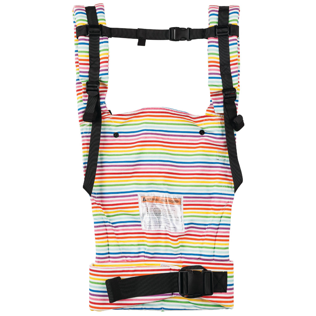 Bunii Baby Carrier - Soft Structured Carrier for Infants & Toddlers (Rainbow Stripes)
