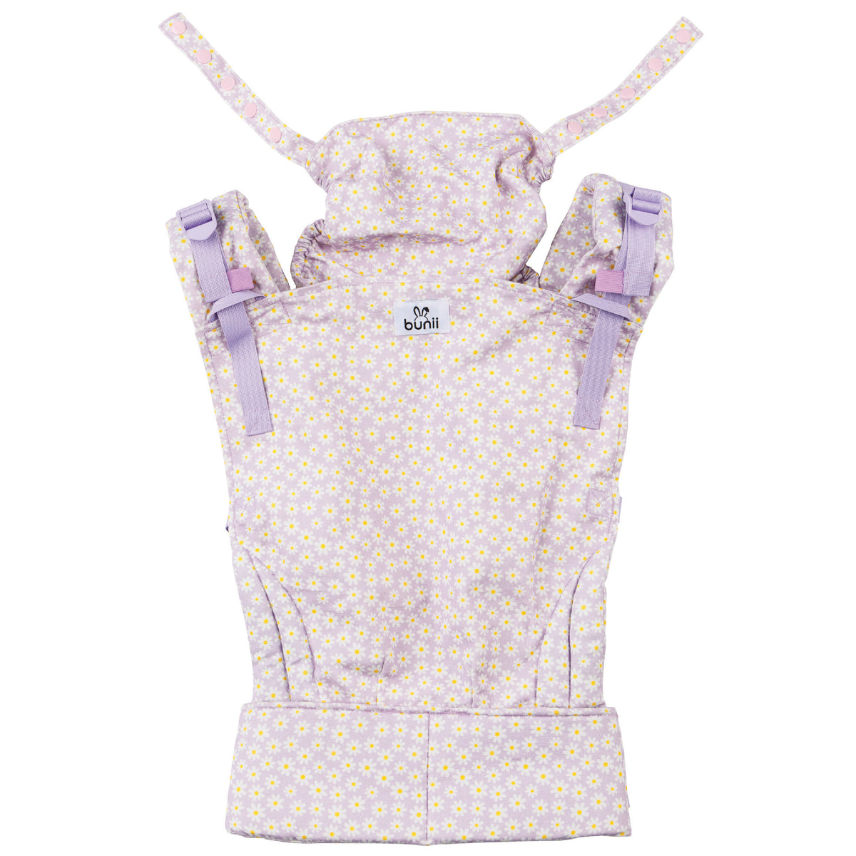 Bunii Baby Carrier - Soft Structured Carrier for Infants & Toddlers (Lavender Daisy)