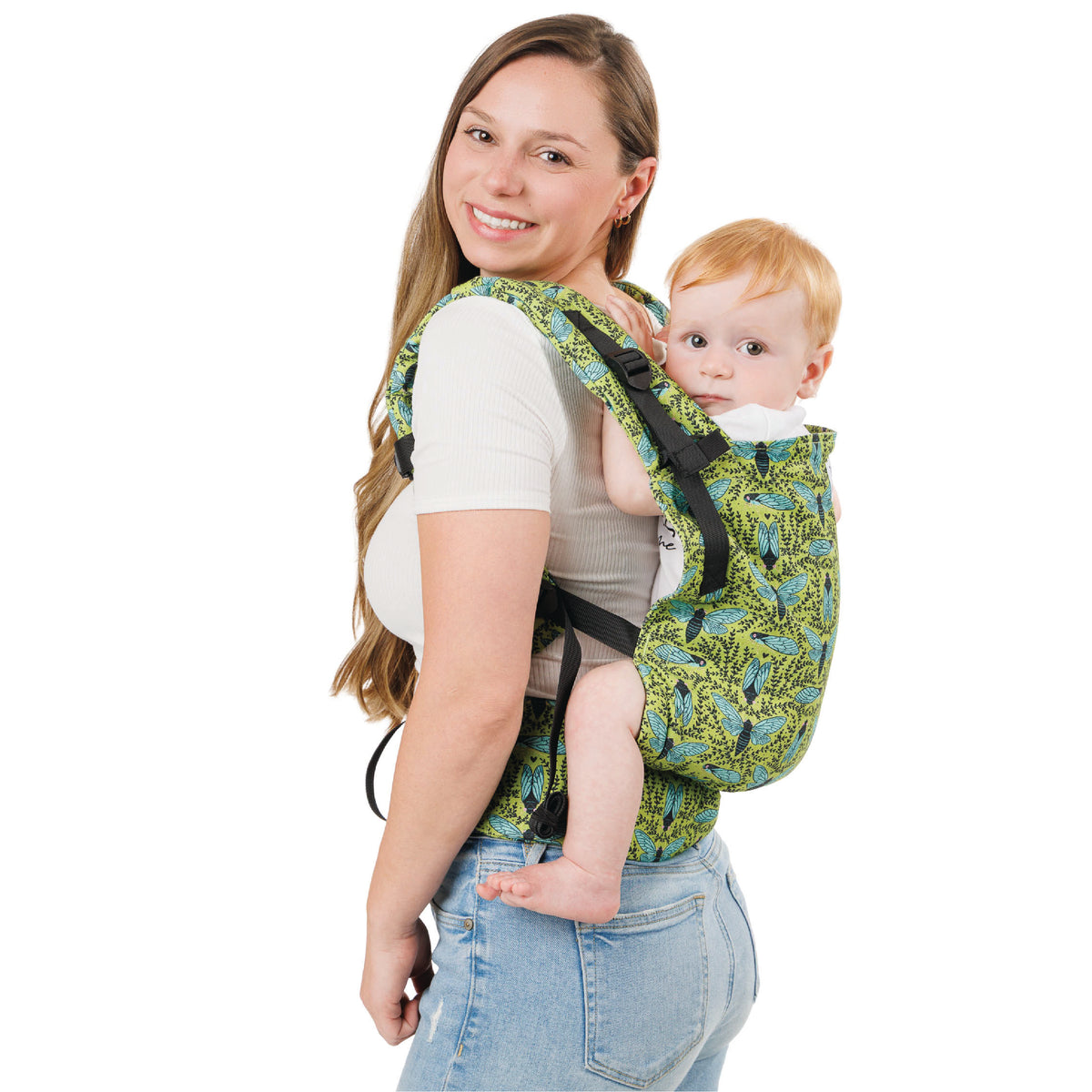 Bunii Baby Carrier - Soft Structured Carrier for Infants & Toddlers (Cicada)