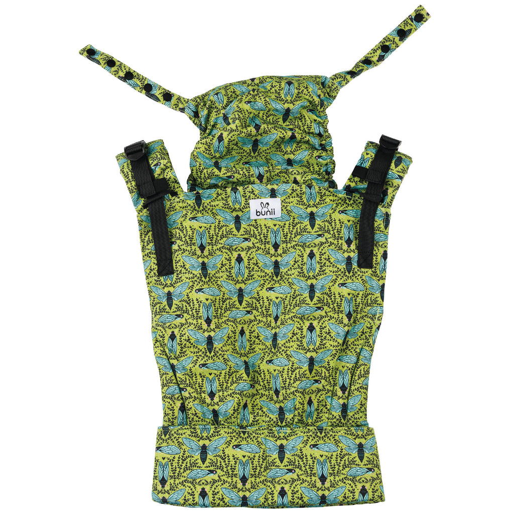 Bunii Baby Carrier - Soft Structured Carrier for Infants & Toddlers (Cicada)