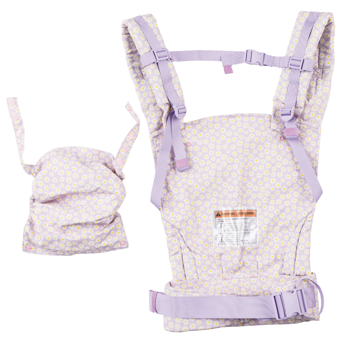 Bunii Baby Carrier - Soft Structured Carrier for Infants & Toddlers (Lavender Daisy)