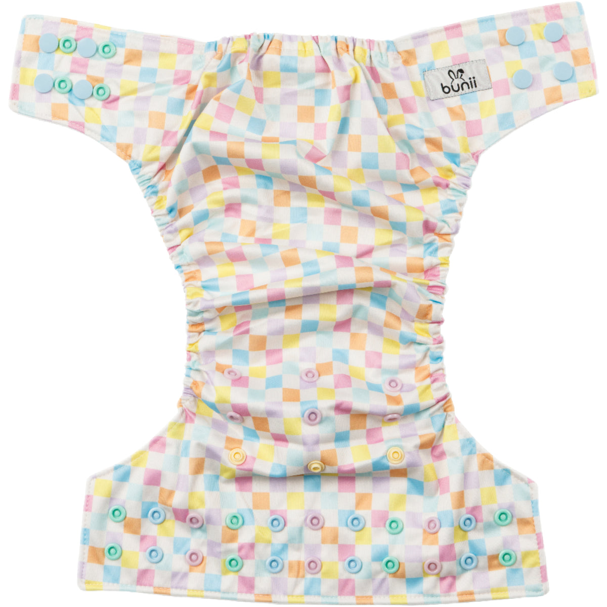 Bunii Cloth Diaper 6-Pack - Pastel Rainbow