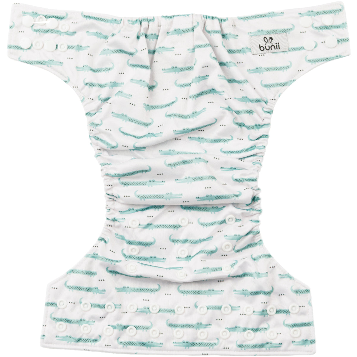 Bunii Cloth Diaper - Sleepy Crocodiles