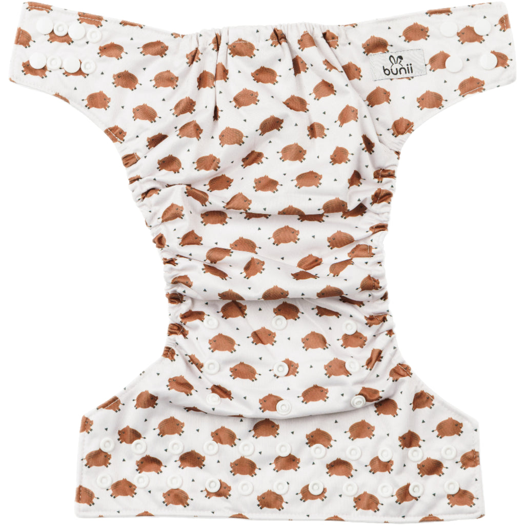 Bunii Cloth Diaper 6-Pack - Safari