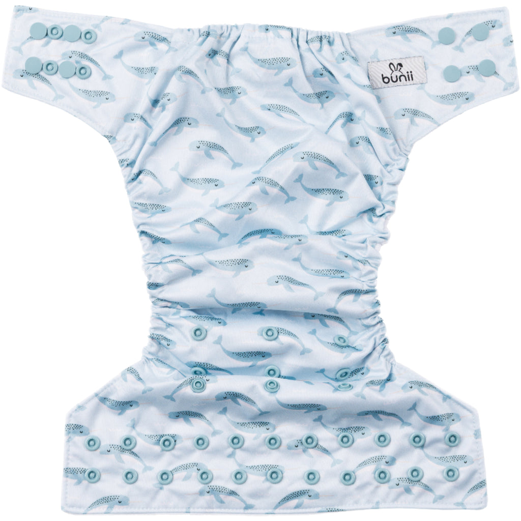 Bunii Cloth Diaper - Sleepy Narwhal