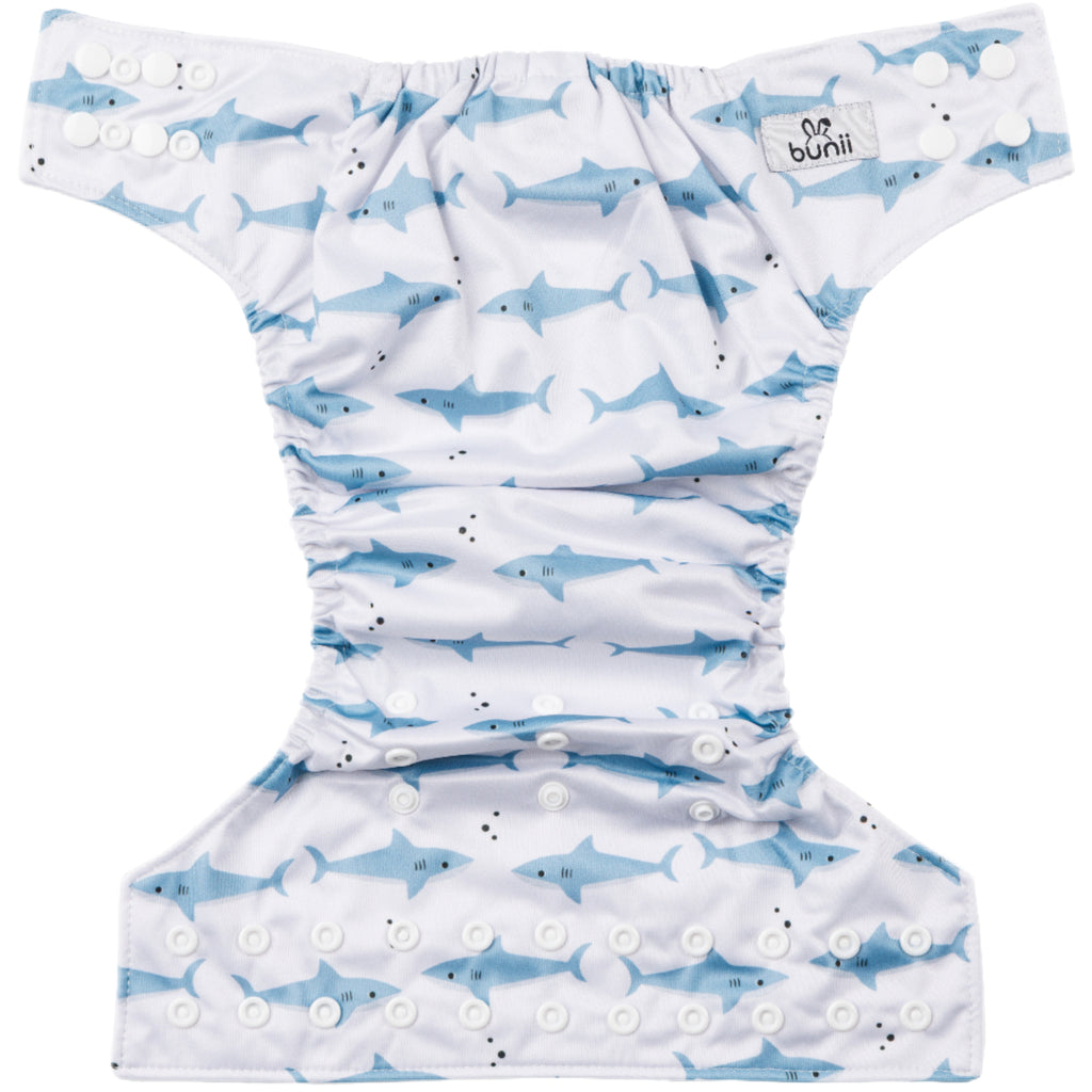 Bunii Cloth Diaper 6-Pack - Ocean Animals
