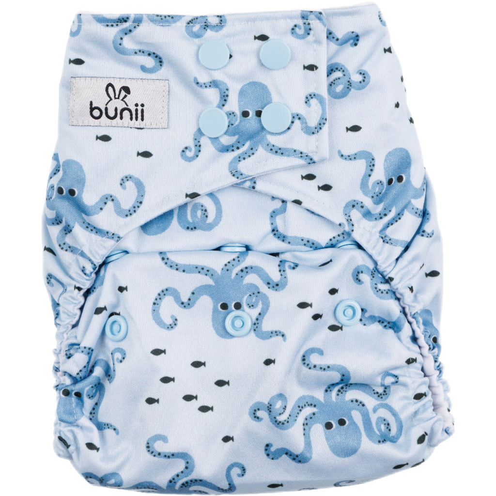 Bunii Cloth Diaper - Octopus