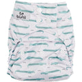Bunii Cloth Diaper - Sleepy Crocodiles