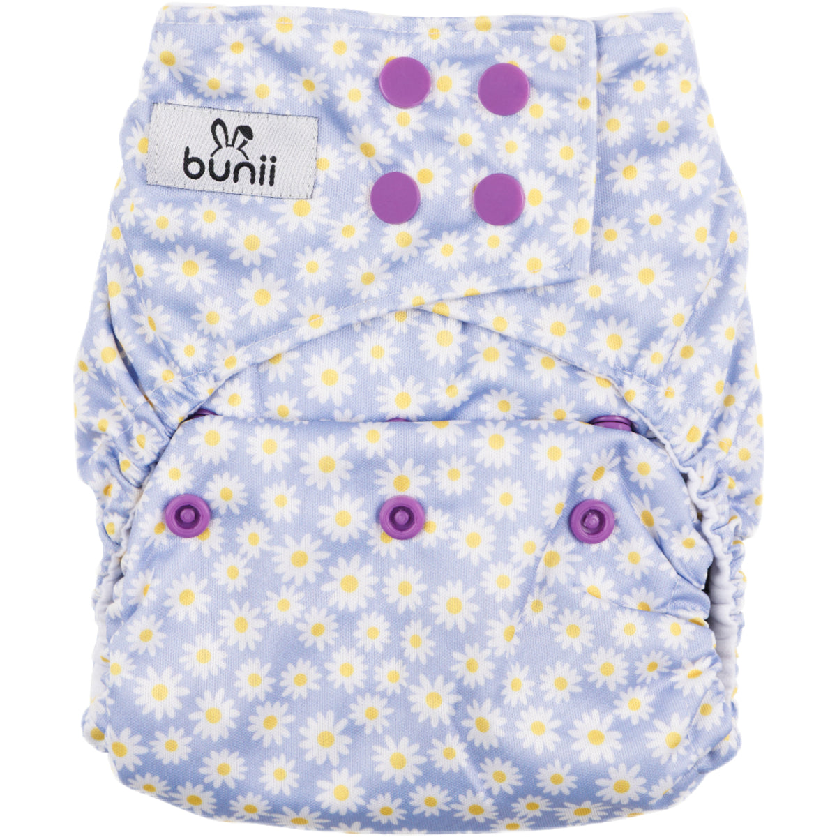 Bunii Cloth Diaper - Lavender Daisies