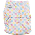 Bunii Cloth Diaper - Pastel Checkered