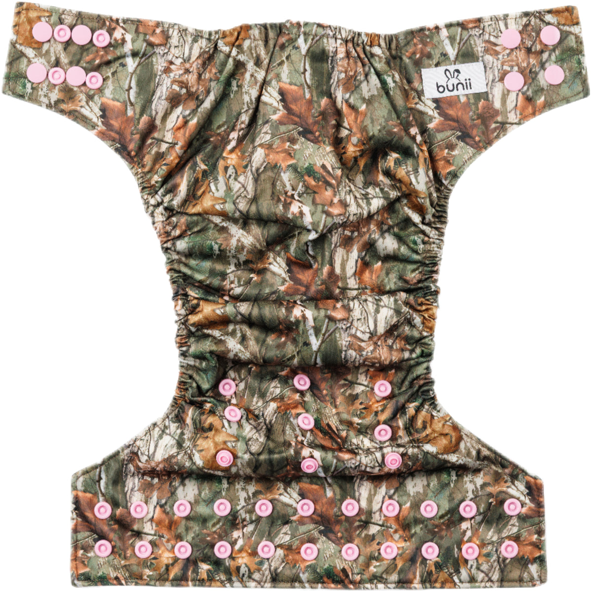 Bunii Cloth Diaper - Pink Camo