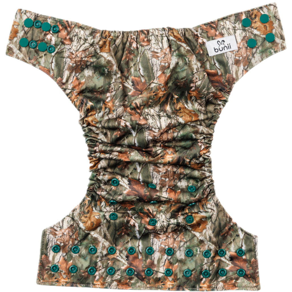 Bunii Cloth Diaper 6-Pack - Camo