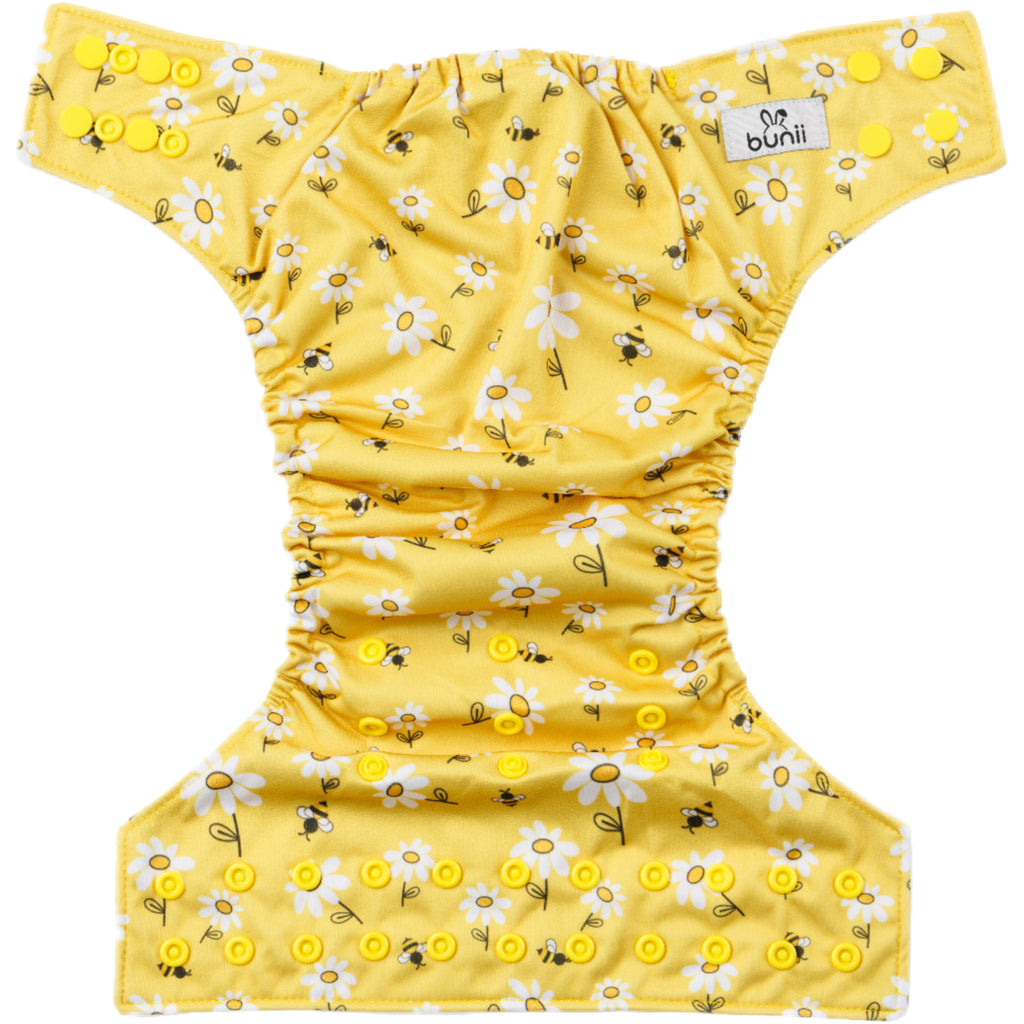 Bunii Cloth Diaper 6-Pack - Bunnies and Bees