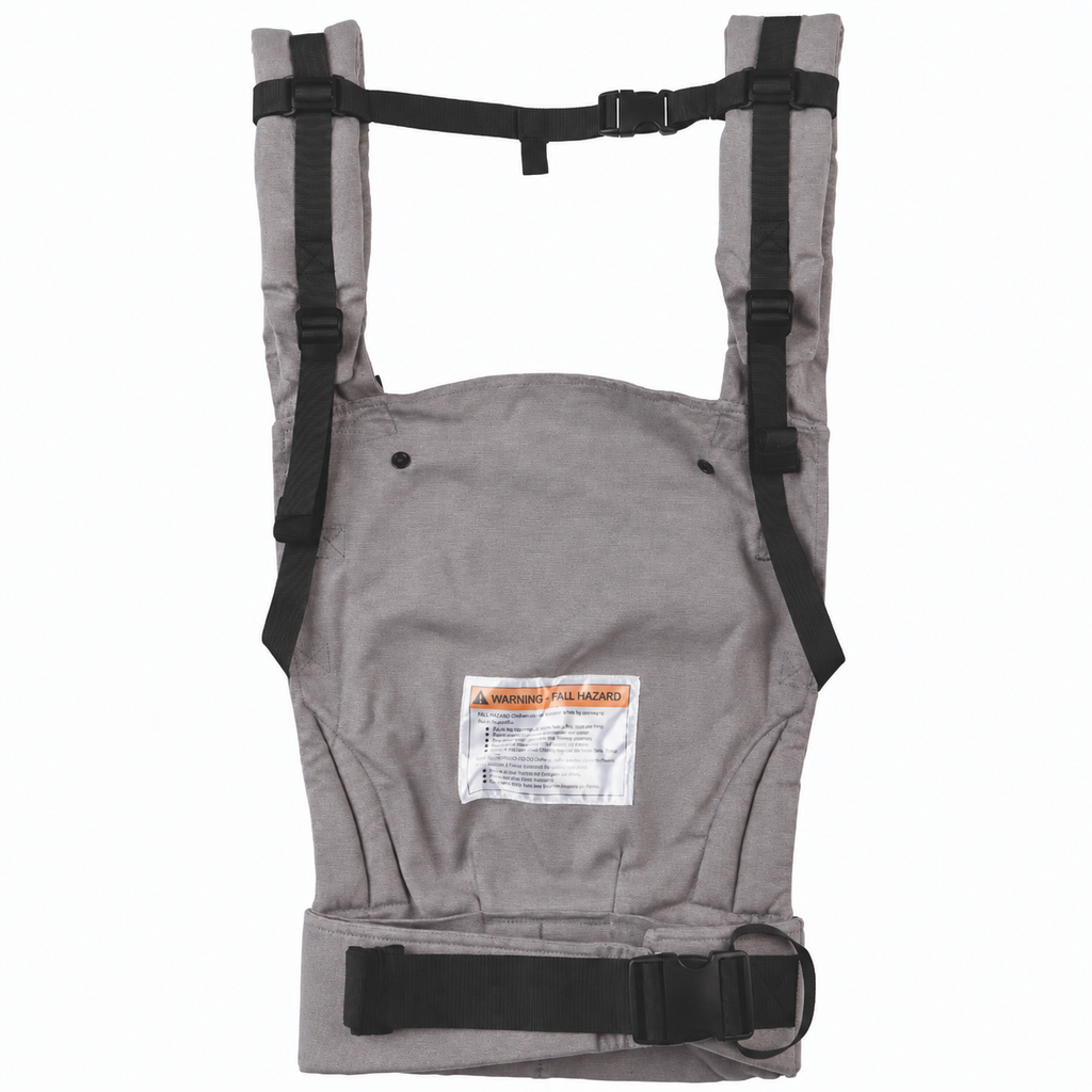 Bunii Baby Carrier - Soft Structured Carrier for Infants & Toddlers (Gray)